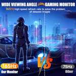 XGaming Curvo Gaming Monitor 27 Pulgadas 165Hz,QHD 2560x1440