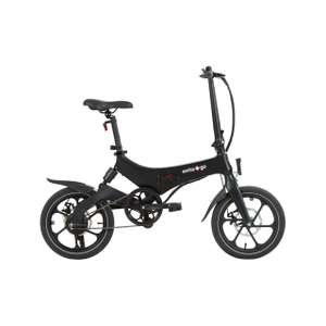 BK-16 ebike Bicicleta Eléctrica plegable rueda 16″ | Motor 250w | 36v | Batería Litio 36V 6.4 Ah swiss+go