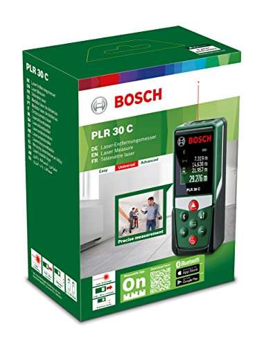 Bosch medidor láser PLR 30 C