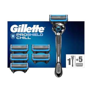 Gillette ProShield Chill Maquinilla de Afeitar Hombre + 6 Cuchillas de Recambio [11,22€ NUEVO USUARIO]