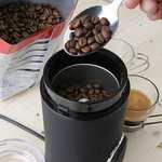 Black+Decker BXCG150E - molinillo eléctrico de café, nueces, especias, semillas. 150W, 50 gr, recipiente y cuchillas acero inoxidable