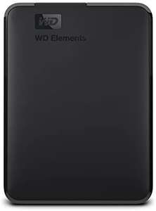 WD Elements - Disco duro externo portátil de 5 TB con USB 3.0, color negro (18€/TB)