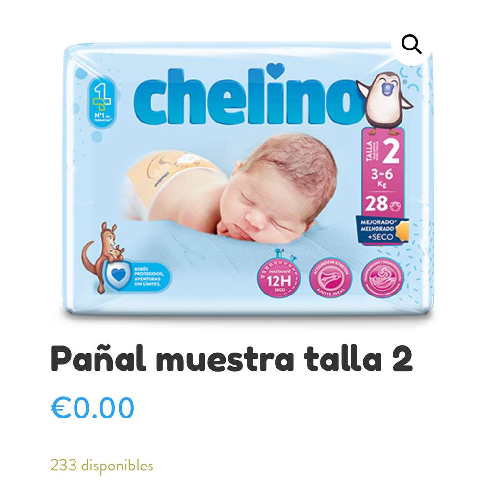 Pañales Chelino Love Talla 4