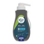 Veet Men Crema Depilatoria Corporal Para Hombre, Piel Sensible, 400 ml. CR