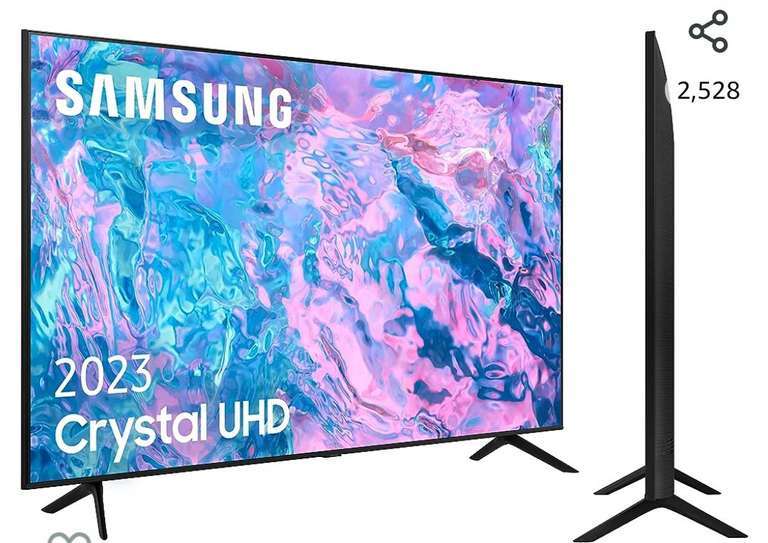 SAMSUNG TV Crystal UHD 2023 43CU7105 - Smart TV de 43", Procesador Crystal UHD, Gaming Hub.