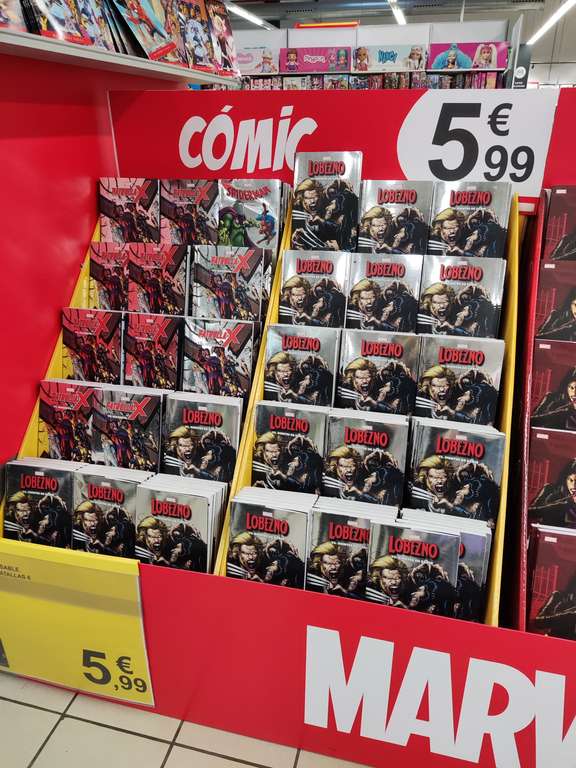 Cómics de Marvel desde 1,99€ en Carrefour Nassica