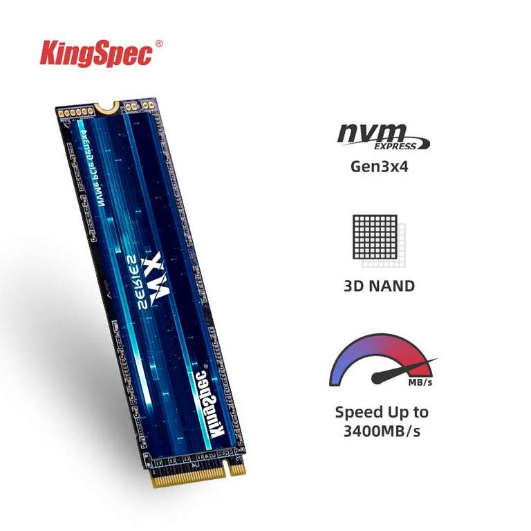 SSD M2 NVMe KingSpec 2Tb