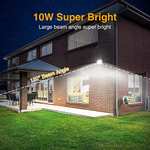 Foco LED Exterior 10W, Impermeable IP66, Luz blanca fría de 6500k