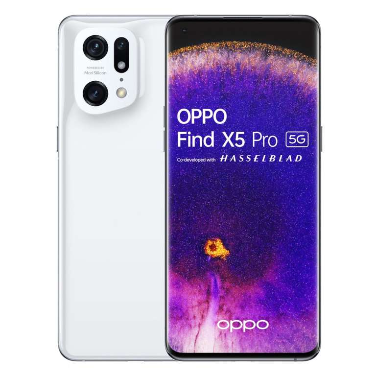 OPPO FIND X5 PRO 5G (Regalo OPPO ENCO FREE 2) Color - Blanco 5G