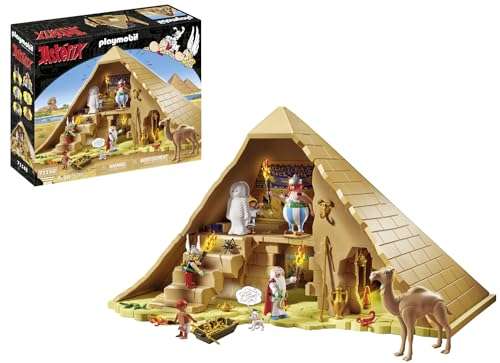 PLAYMOBIL Astérix: La Pirámide del Faraón, Obélix, Astérix, Panorámix, Numerobis, Tornavis, Ideafix