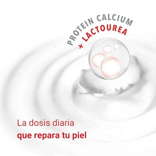 3 x Lactovit - Gel de Ducha Reparador Lactourea, Textura Cremosa y Ligera, con Protein Calcium, para Pieles Muy Secas o Extra Secas - 750 ml