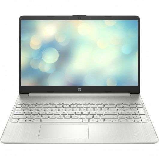 Portátil HP 15S-fq5101ns con procesador Intel Core i7-1255U, 16GB de RAM, disco duro de estado sólido de 512GB y pantalla de 15.6 pulgadas
