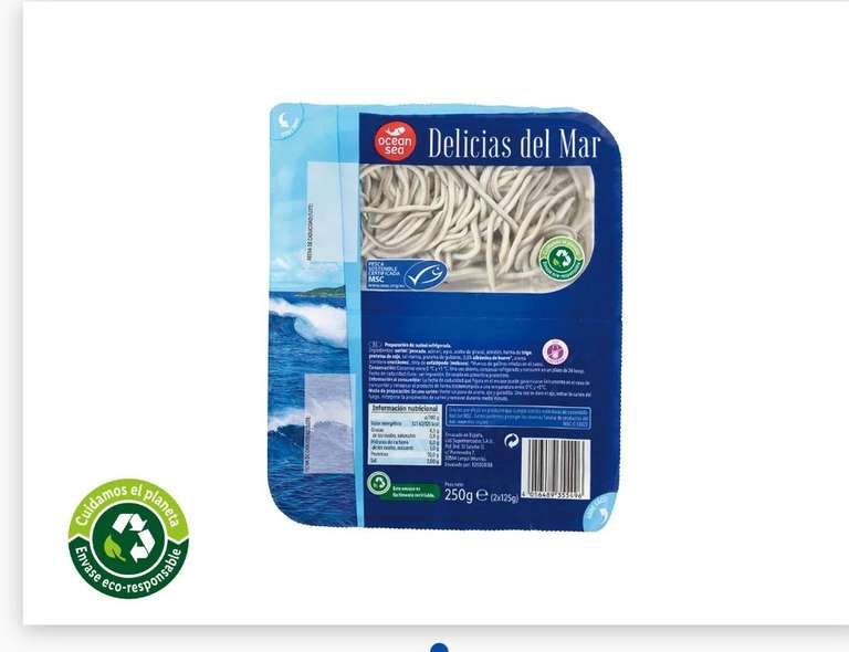 2 Unidades De Delicias del Mar por solo 1.59€