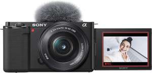 Sony ZV-E10 + lente kit 16-50 mm f/3.5 -5.6