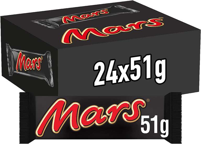 24X Chocolatinas Mars Crema de turrón y caramelo solo 7.2€