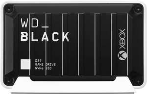 WD Black D30 Disco Duro Externo para XBOX SSD 1TB USB-C Negro