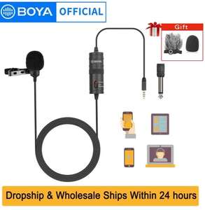 BOYA-micrófono condensador de BY-M1