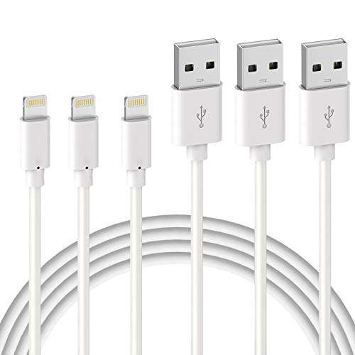 Pack 3 Cables Lightning 2 Metros