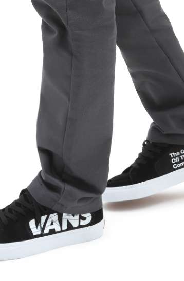 VANS. Zapatillas de nobuk SK8-Low - Negro y blanco