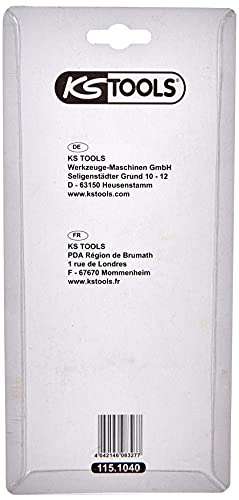 KS Tools 115.1040 Alicates para abrazaderas de mangueras Click, 160 mm