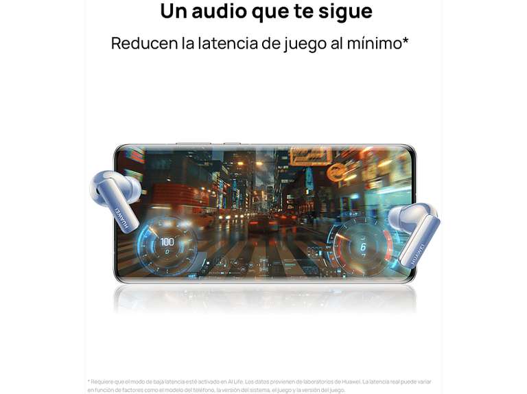 Huawei FreeBuds Pro 2 - Auriculares con cancelación de ruido inteligente, conexión simultánea a 2 dispositivos