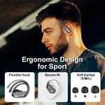 Auriculares Inalambricos Deportivos Bluetooth 5.3 Auriculares Hi-Fi Estéreo Cascos con Dual LED Pantalla (3 Colores Disponibles)