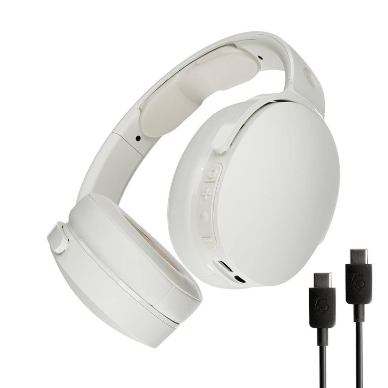 Skullcandy Hesh EVO Cascos Inalámbricos Bluetooth Over-Ear con Cable de Carga USB-C Extralargo,