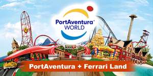 2 días de Portaventura y Ferrariland + 1 noche + 1 desayuno | 90€ POR PERSONA [JUNIO]
