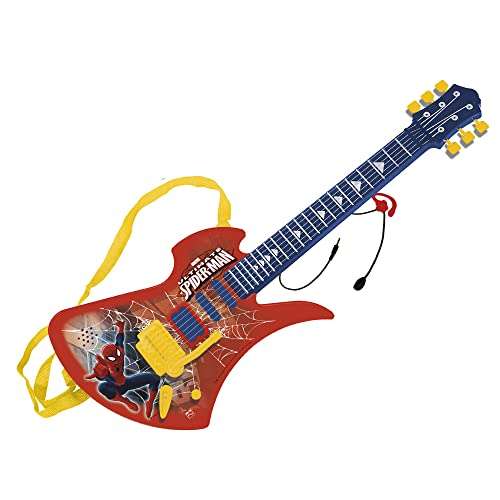 Spiderman Guitarra electrónica con Canciones