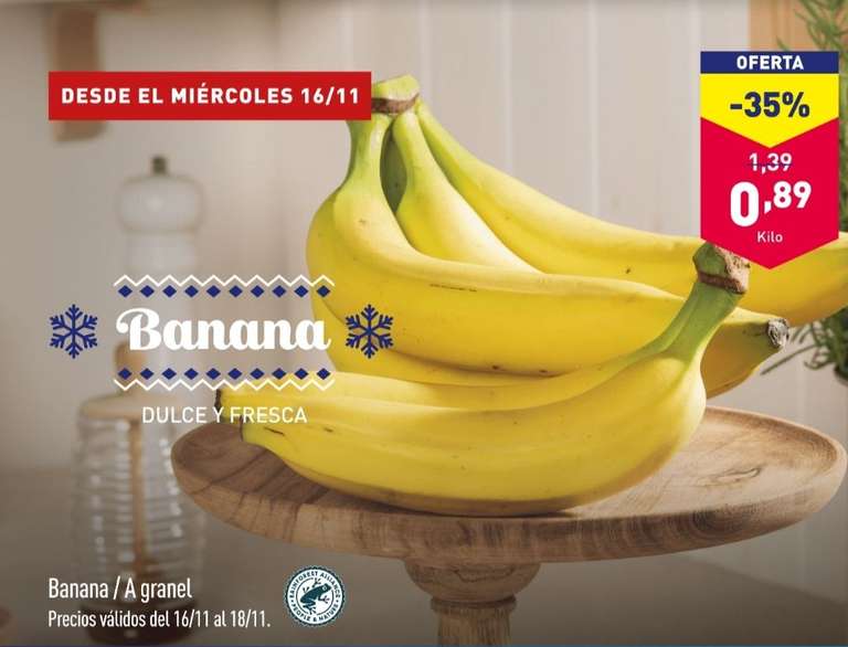 Bananas a ¡¡0'89€ Kg.!!