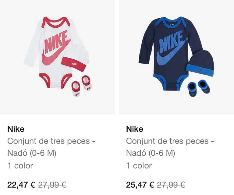 Conjuntos Pack Bodies Bebe Air Jordan Nike- ver modelos