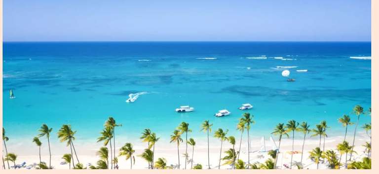 TODO INCLUIDO a Punta Cana Vuelos directos, 7 noches en resort 4* All Inclusive a pie de playa, traslados y seguro (PxPm2)(Septiembre)