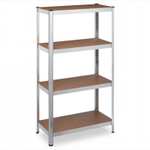 Estantería Mikomika con 4 Baldes (5 baldas 16,60€) - Capacidad de 700 kg, 30CM×70CM×140CM