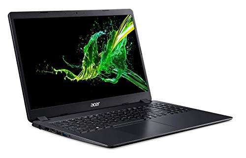 Acer Aspire 3 A315-56 - 15.6” Full HD, Laptop (Intel Core i3-1005G1, 4GB RAM, 128GB SSD, Intel UHD Graphics, Sin SO), Teclado QWERTY Español