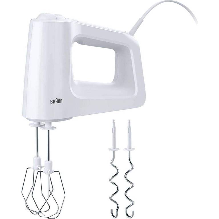 Braun HM 3000 – Batidora de mano, 450 W, color blanco