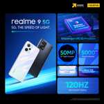 Realme 9 5G Smartphone 4GB+128GB 2K 120Hz 6.6" Pulgadas 50MP 5000mAh Android 12