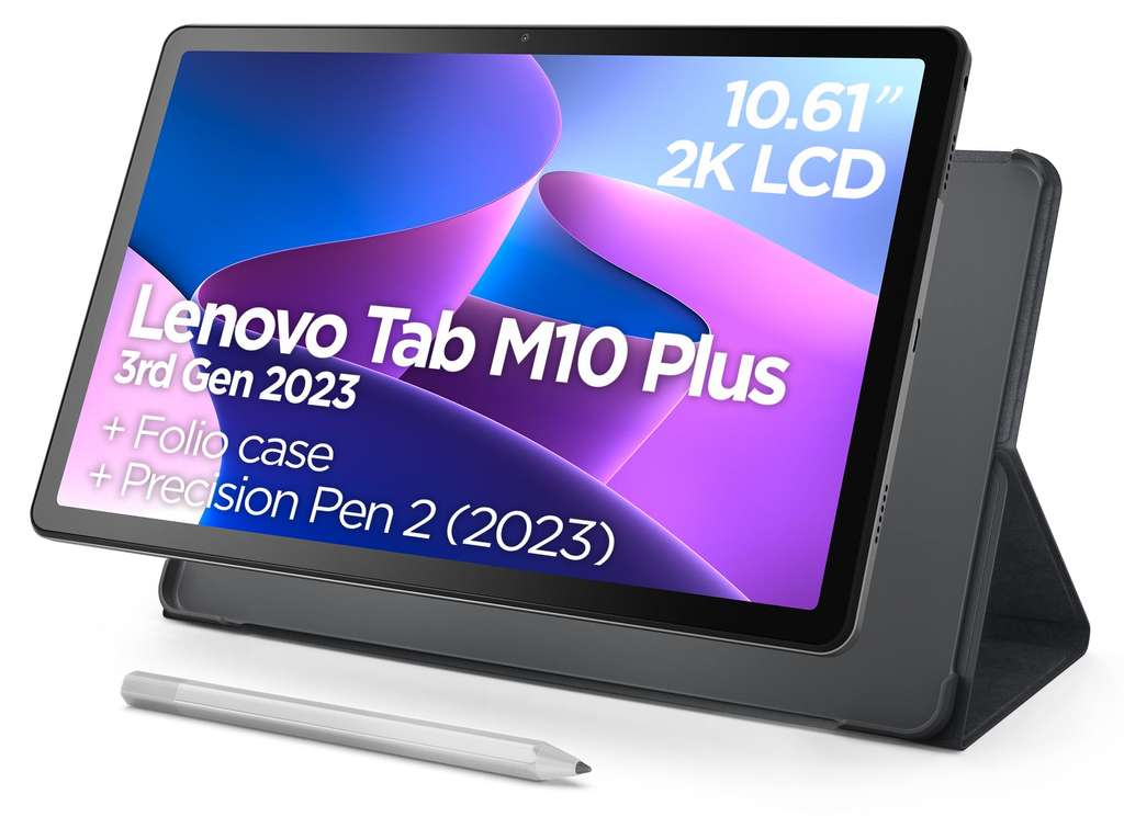 Lenovo M10 Plus Tb-128FU Pantalla 10,6 2k Android 12 Wifi + Lápiz Y Estuche  – Mega Computer Colombia