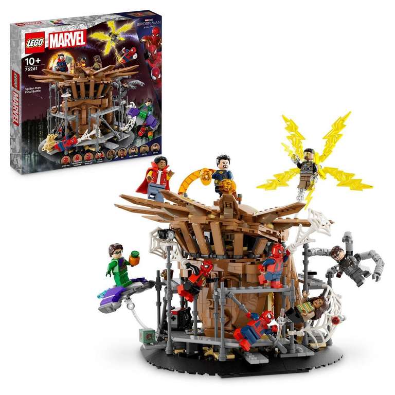 Lego Marvel batalla final Spiderman ( 54 euros cupón black friday)