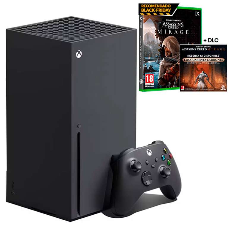 Xbox Series X Diablo IV + Assassin´s Creed Mirage (+puntosGAME)