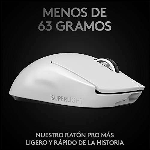 Logitech G PRO X SUPERLIGHT Ratón Gaming Inalámbrico
