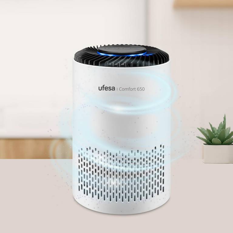 Ufesa Comfort Air 650 Purificador de Aire con Filtro HEPA