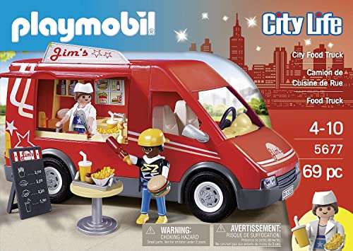 PLAYMOBIL City Life 5677 City Food Truck