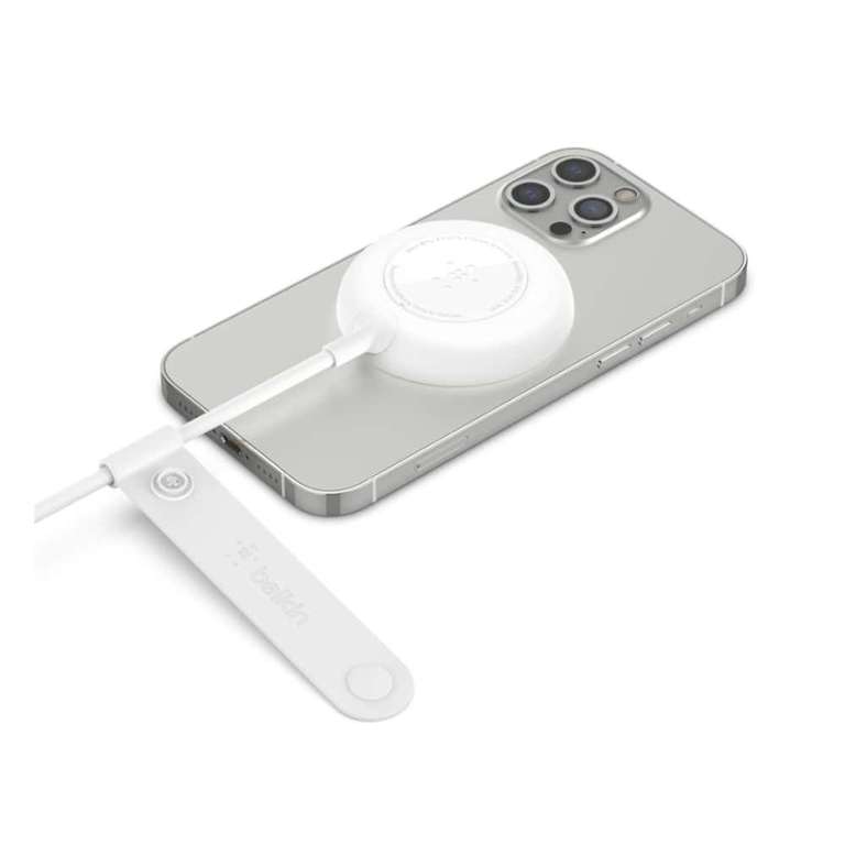 Cargador MagSafe para iPhone USB-C Blanco de Belkin