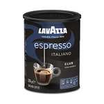 Lavazza Café Molido Espresso Club, 100% Arábica, Paquete de 3 Latas x 250 g (Total 0,75 kg)