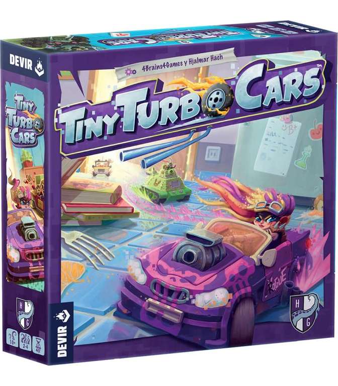 Tiny Turbo Cars - Juego de Mesa (También Oath)