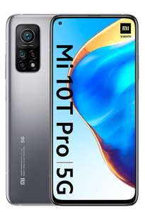Xiaomi MI 10 T Pro, Plata, 128 GB, 8 GB, 6.67" Full HD+, Qualcomm Snapdragon 865, 5000 mAh, Android
