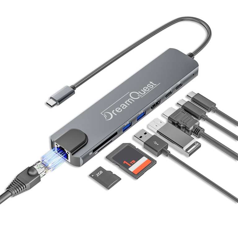 Imagen de DreamQuest Adaptador USB C 4K HDMI