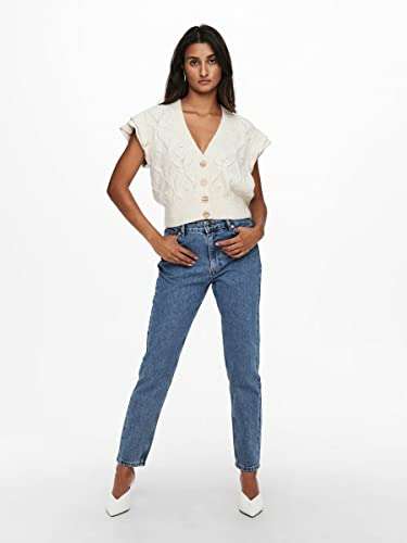Only Onljagger Life High Mom Ankle Dnm Noos Jeans para Mujer