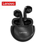 Lenovo-auriculares inalámbricos HT38 con Bluetooth 5,0 (blancos y negros)