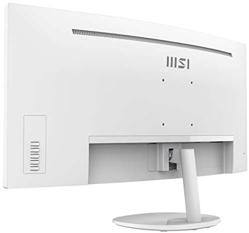 MSI PRO MP341CQW Monitor profesional Panel curvo 34” 100Hz, compatible con montaje VESA